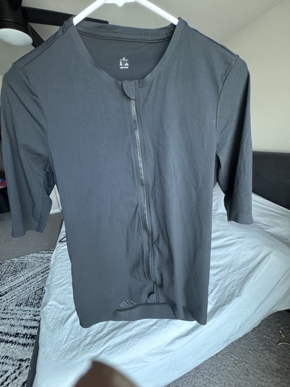 YKYWBIKE / SPEXCEL Black Cycling Jersey Size M US