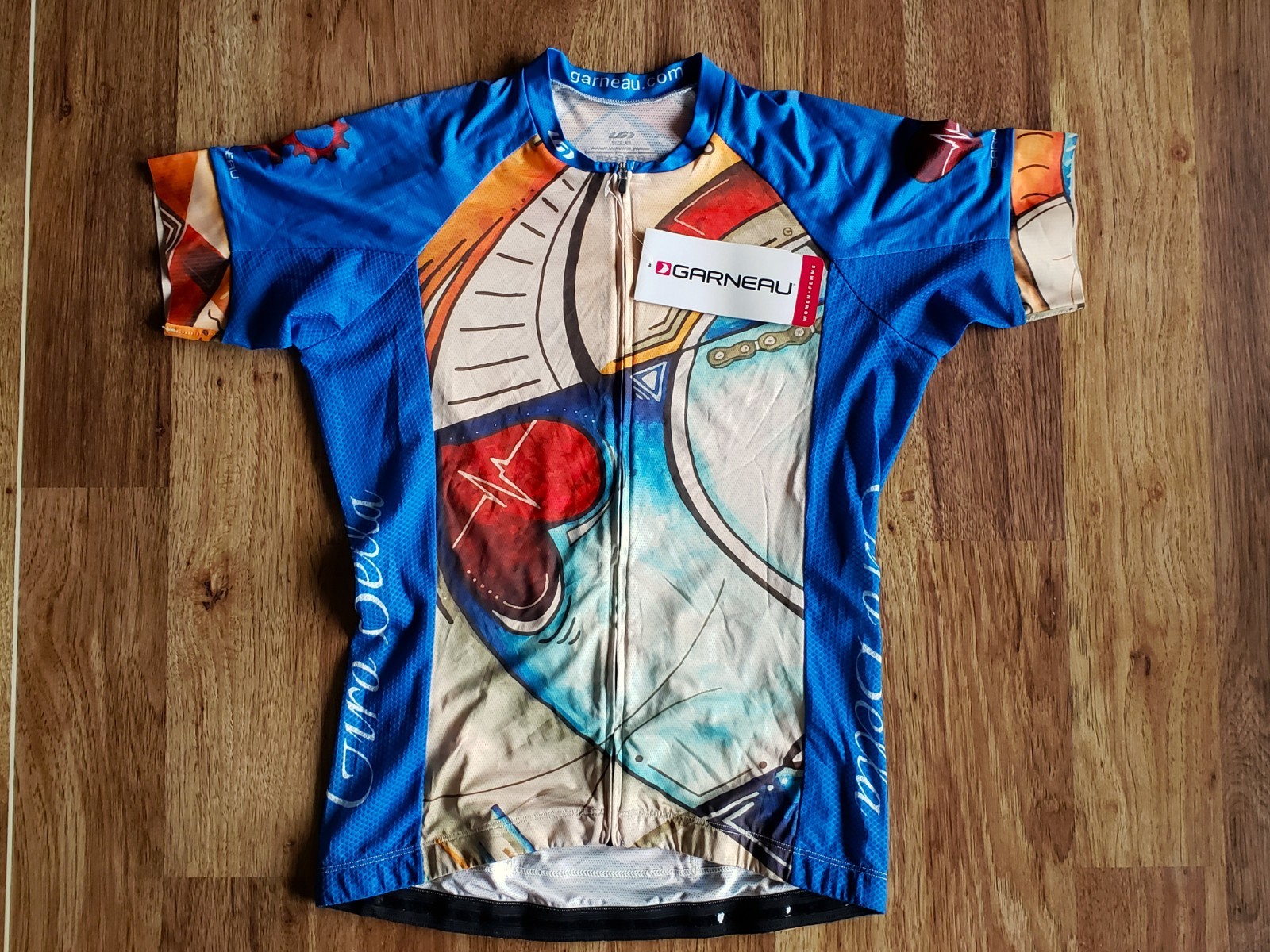 NEW Louis Garneau Giro Bella Women Bike Cycling Jersey – XS – Short Sleeve Shirt