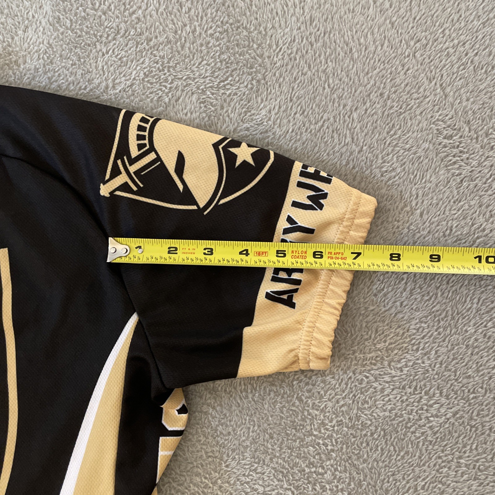 Army Golden Knights Cycling Jersey Men’s Small S Cyclist West Point Shirt Top
