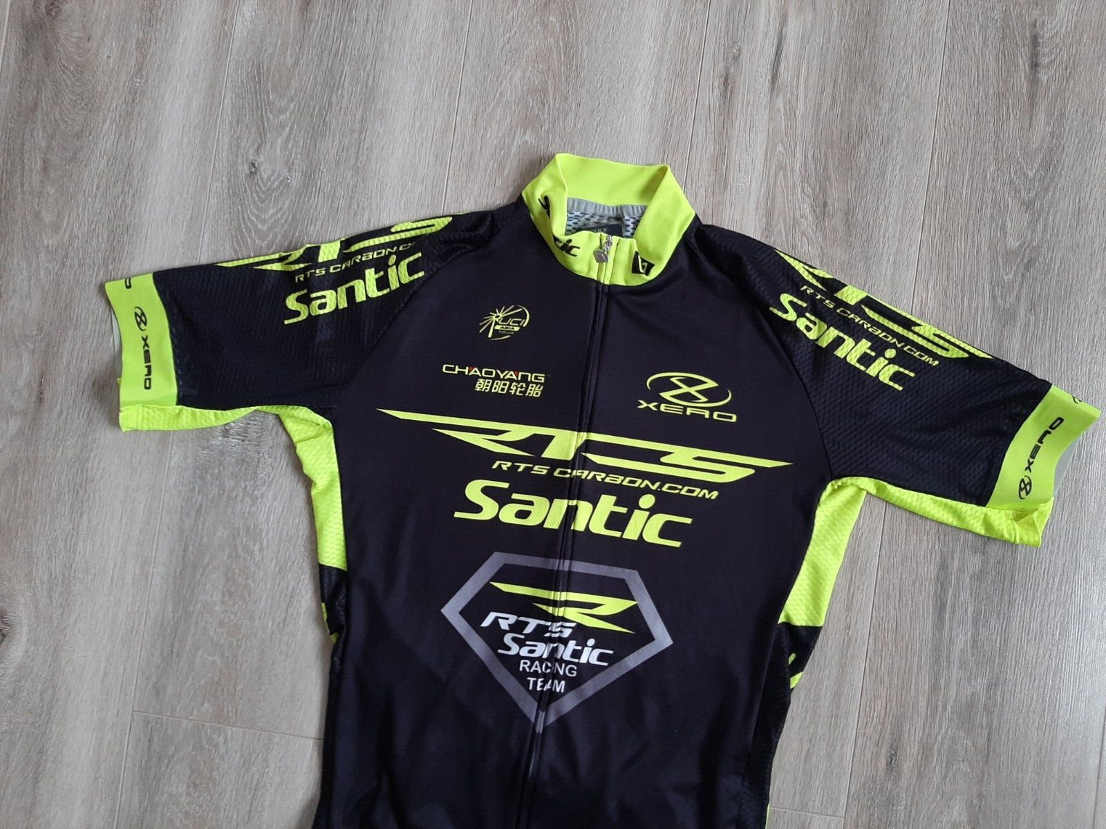 RTS SANTIC RACING TEAM UCI CONTINENTAL CHINESE TAIPEI Cycling Shirt S/M Jersey