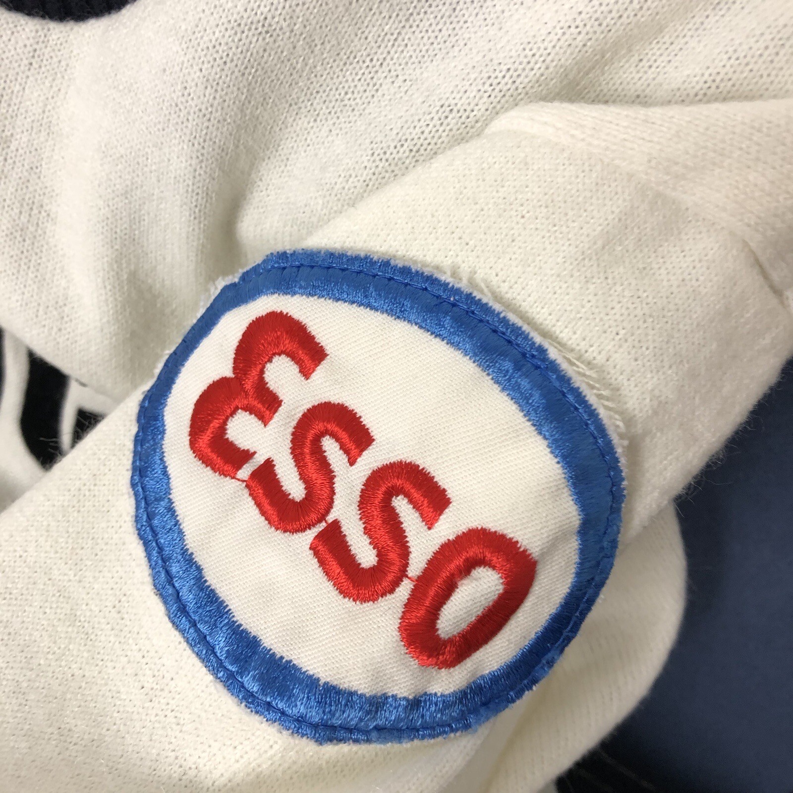 rare vintage 70s PEUGEOT MICHELIN CYCLES ESSO Jersey Bicycle Cycling
