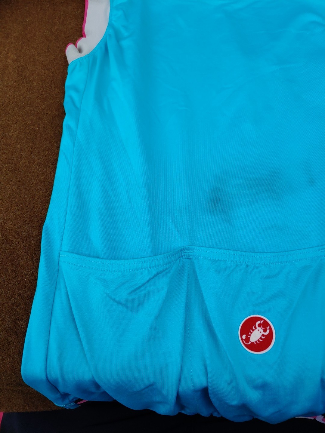 Castelli Cycling Jersey – Size Women’s L – Solid Blue, Sleeveless
