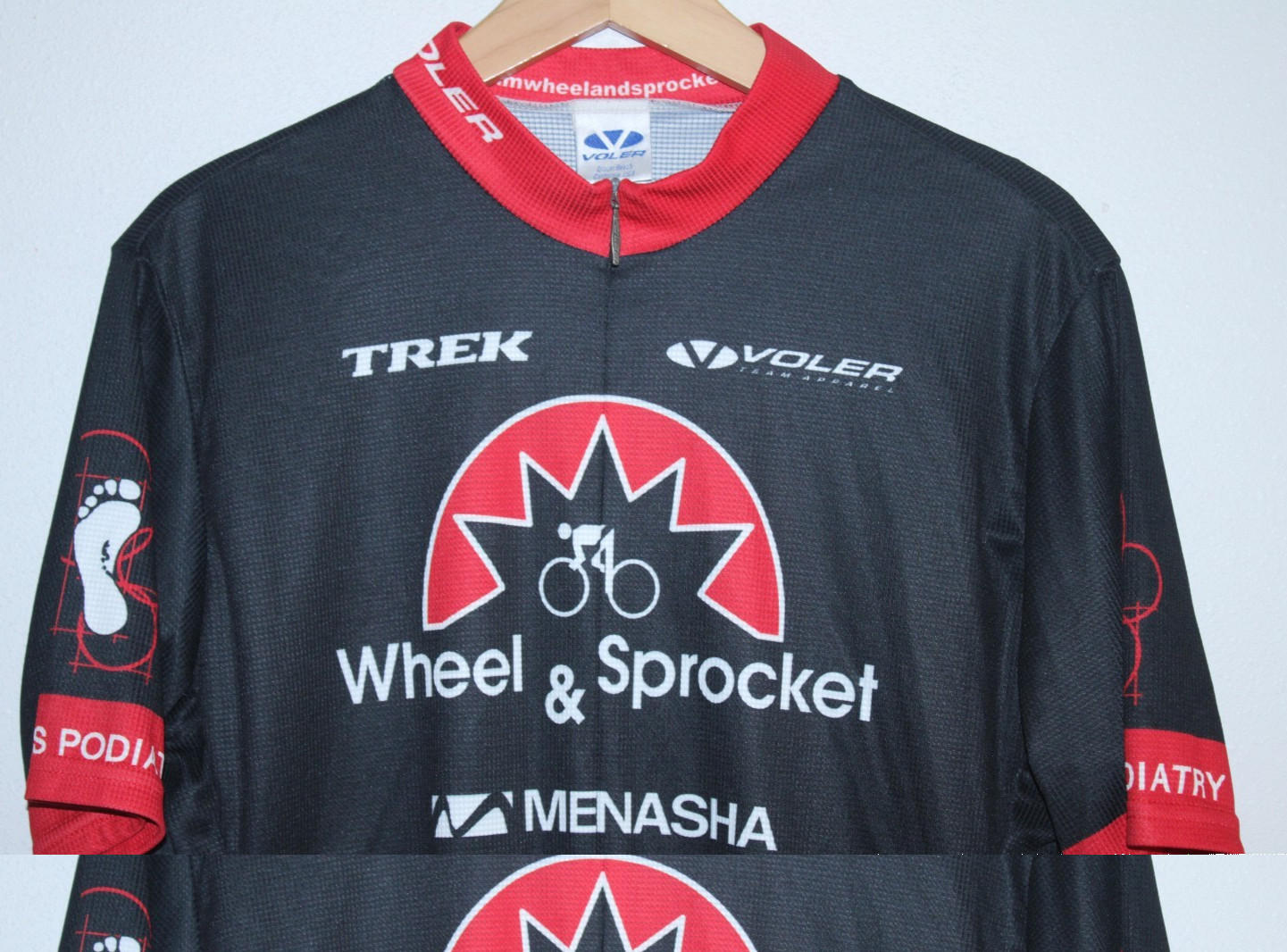 Voler Men’s Cycling Jersey X-Large Rear Pockets 48″ Chest 25/31″ T2B Activewear~