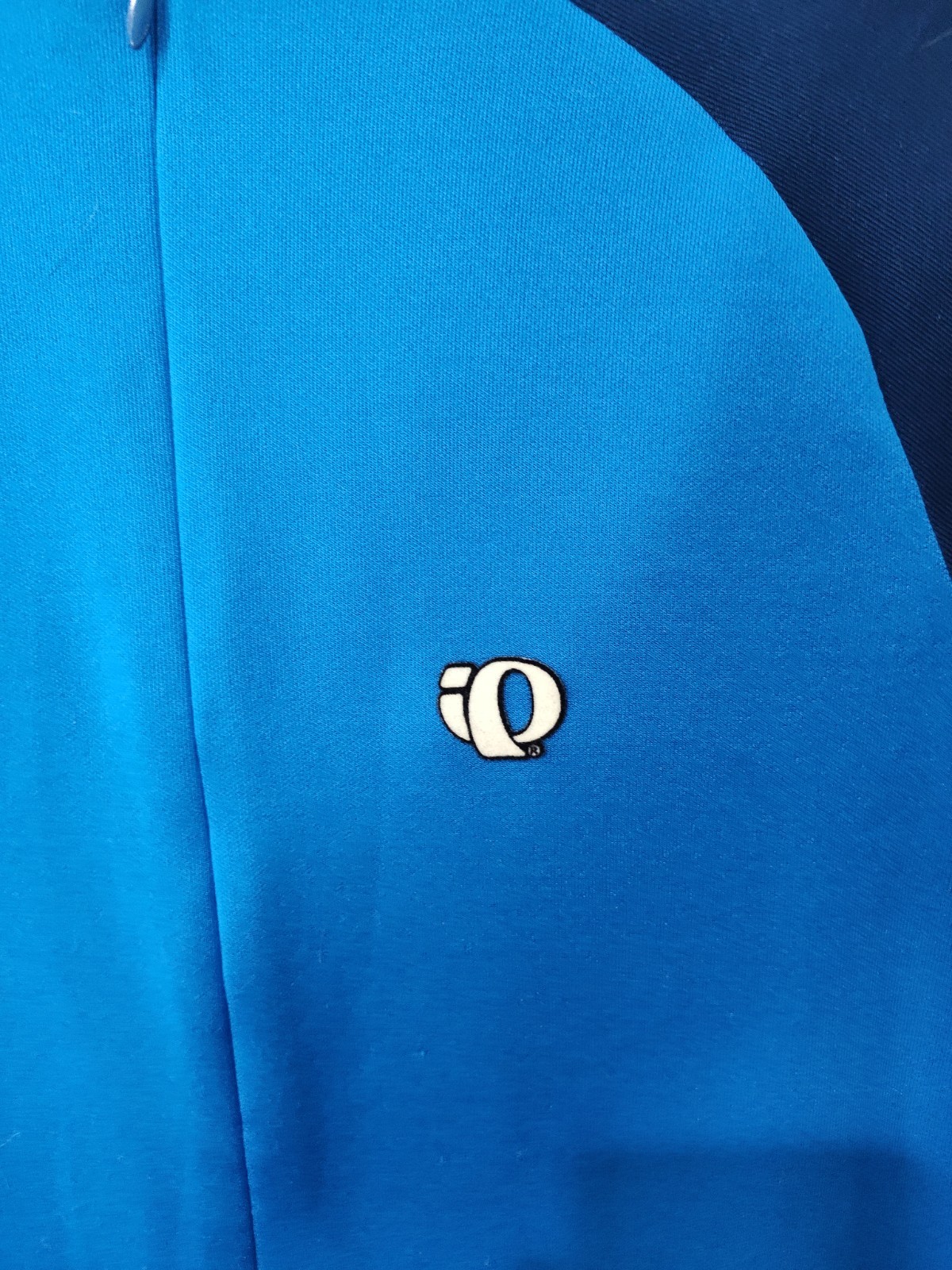 Vintage Pearl Izumi Cycling Jersey Mens Large Blue Half Zip Made USA 90s Bike