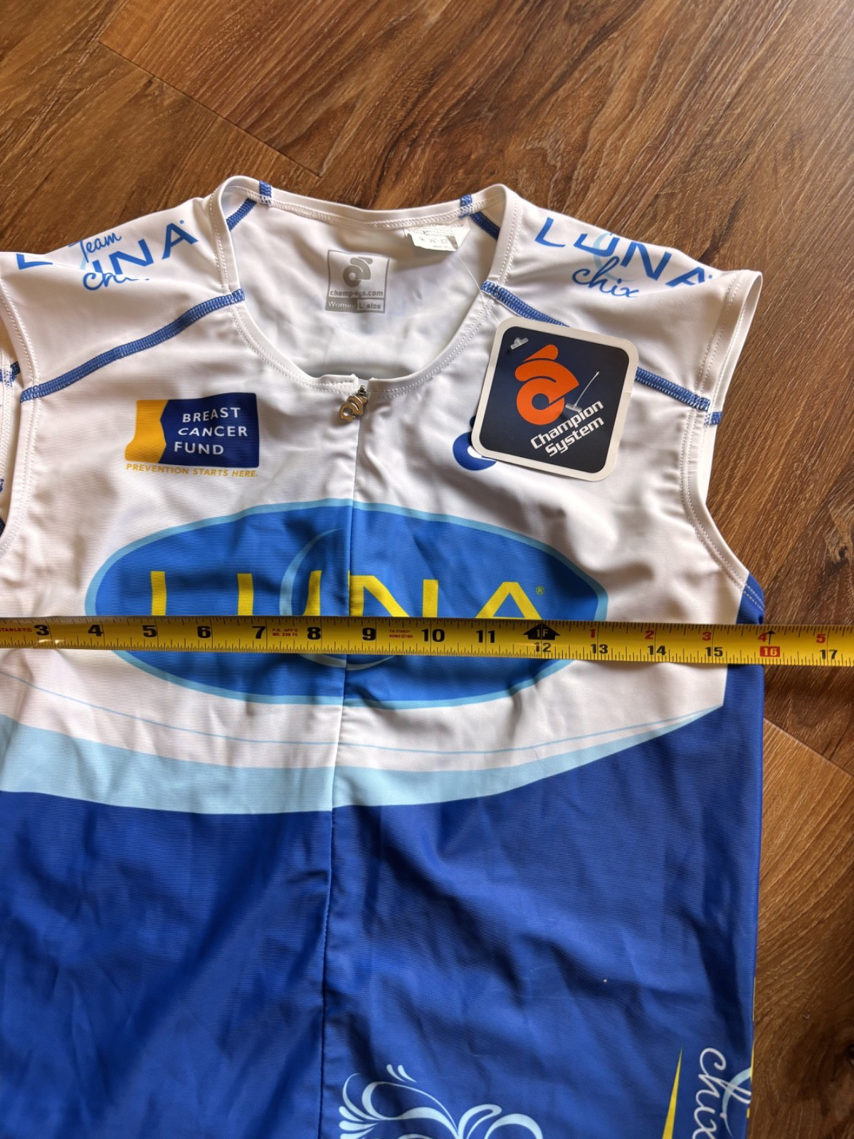 NEW Champion system Luna Chix air lite cycling jersey Large