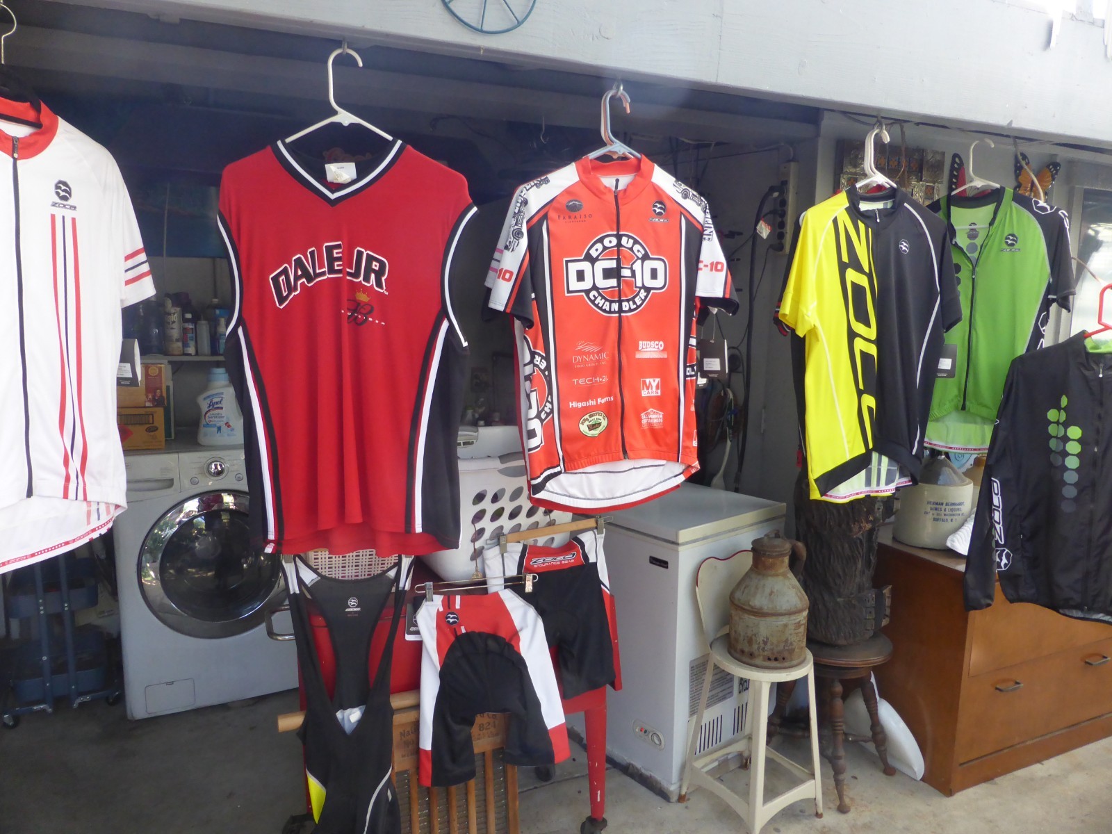 ZOCO USA=9 JERSEY TOPS AND 3 BOTTOMS, UNUSED