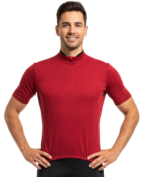 Cannondale Bike Red Cycling Jersey Cycle shirt Mens L Large