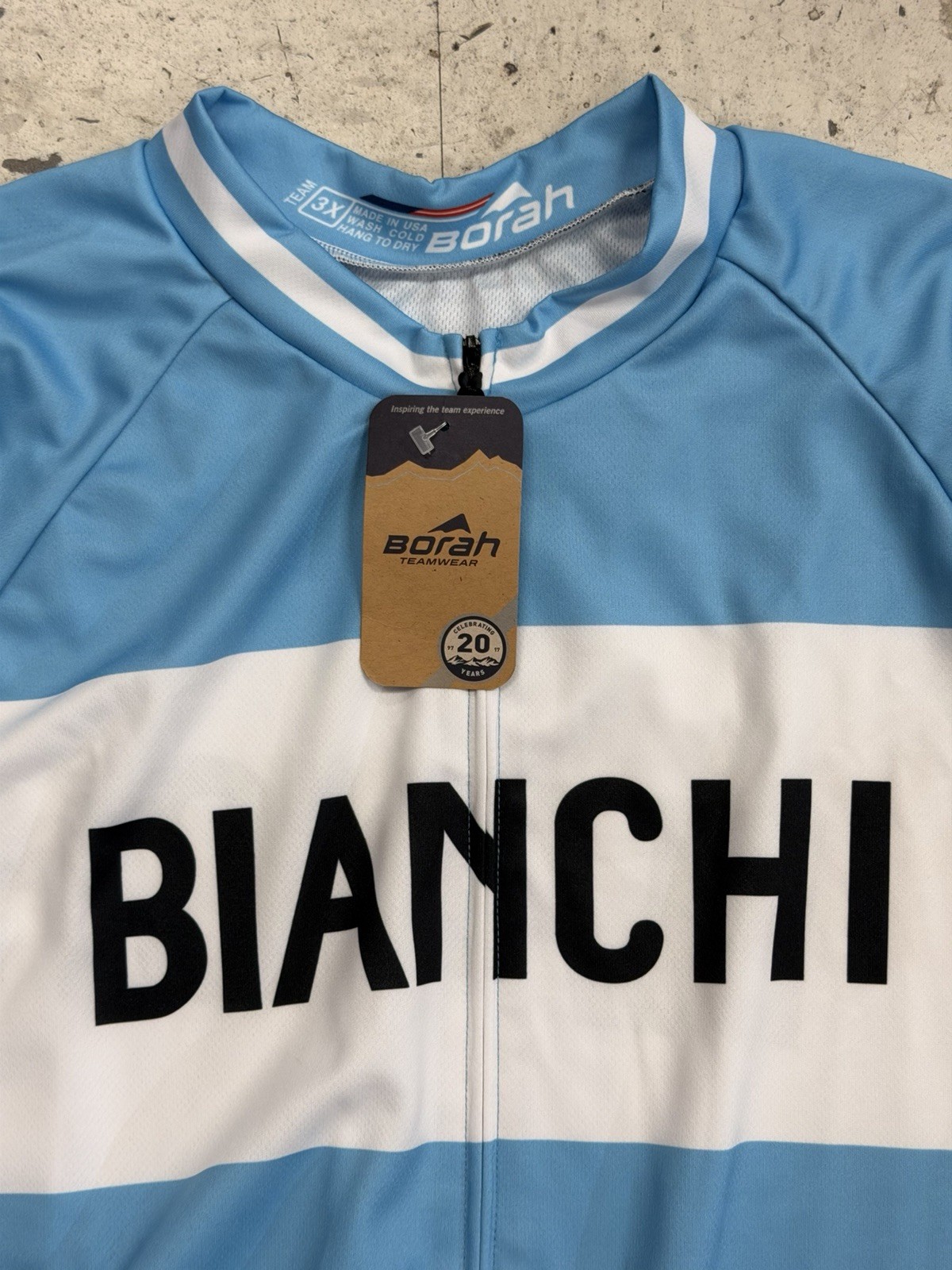 Men’s Blanche Long Sleeve Jersey Size 3XL