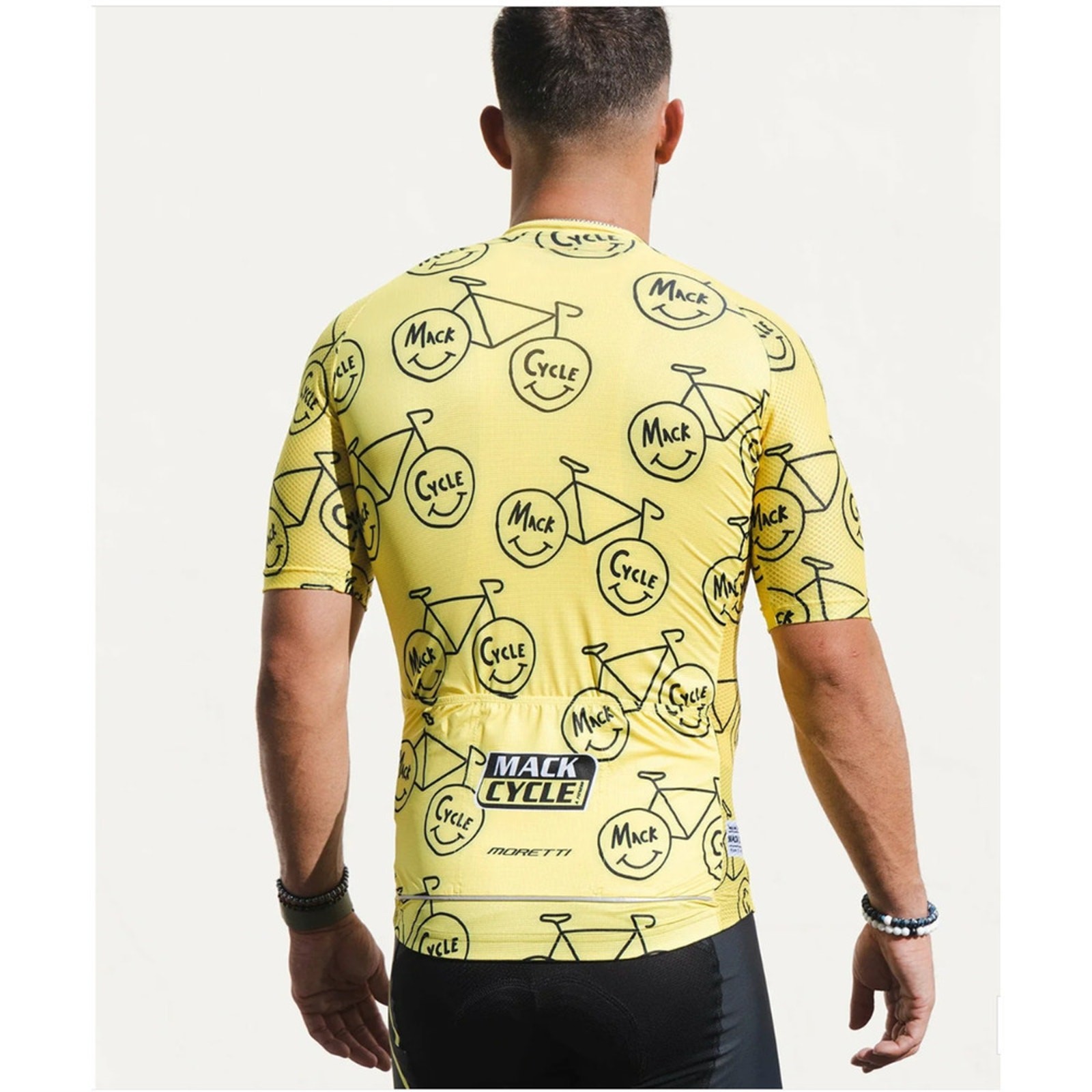 Mack Cycle Happy Riding Men’s Bike Jersey Size 2XL