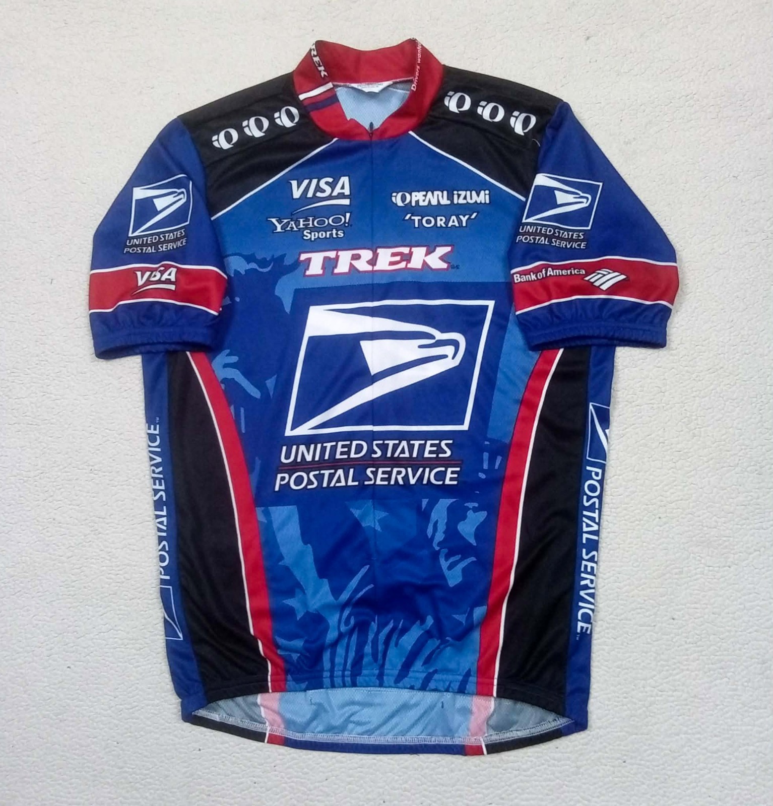 RARE VTG 1999 Pearl iZuMi USPS Team Cycling Jersey — Lance ARMSTRONG — Size XL