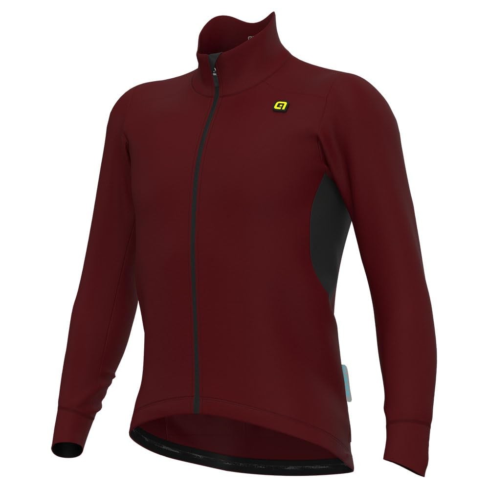 ALE’ Men’s Klimatik K-idro Water Repellent Long Sleeve Jersey (Pack of 1) L Ruby