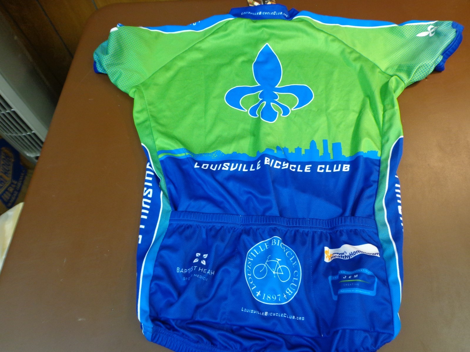Louisville Bicycle Club Peak 1 Sports Cycling Jersey Small Unisex NEW A1