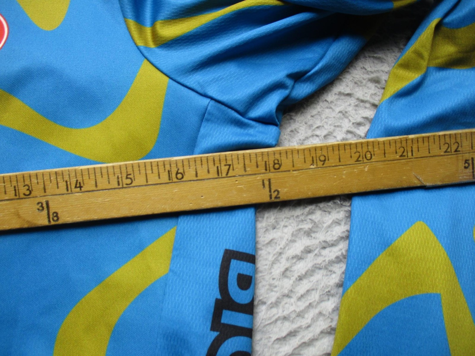 Castelli Rock Riders Cycling Jersey Mens Small Blue Long Sleeve Road Bike Shirt
