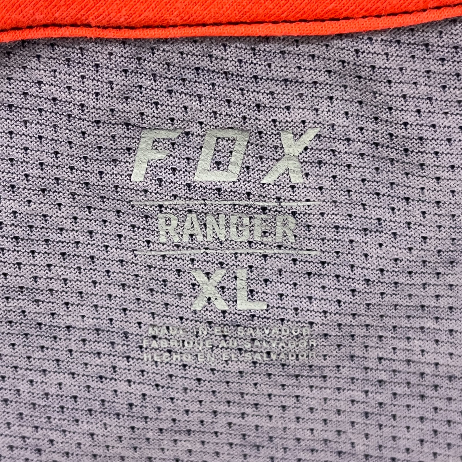 Fox Racing Ranger SS Dri Release MTB Cycling Jersey Womens XL Purple Camo Cotton