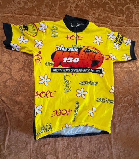 VTG Cycling Jersey (set of 2) LARGE MS Bike Tour made in USA