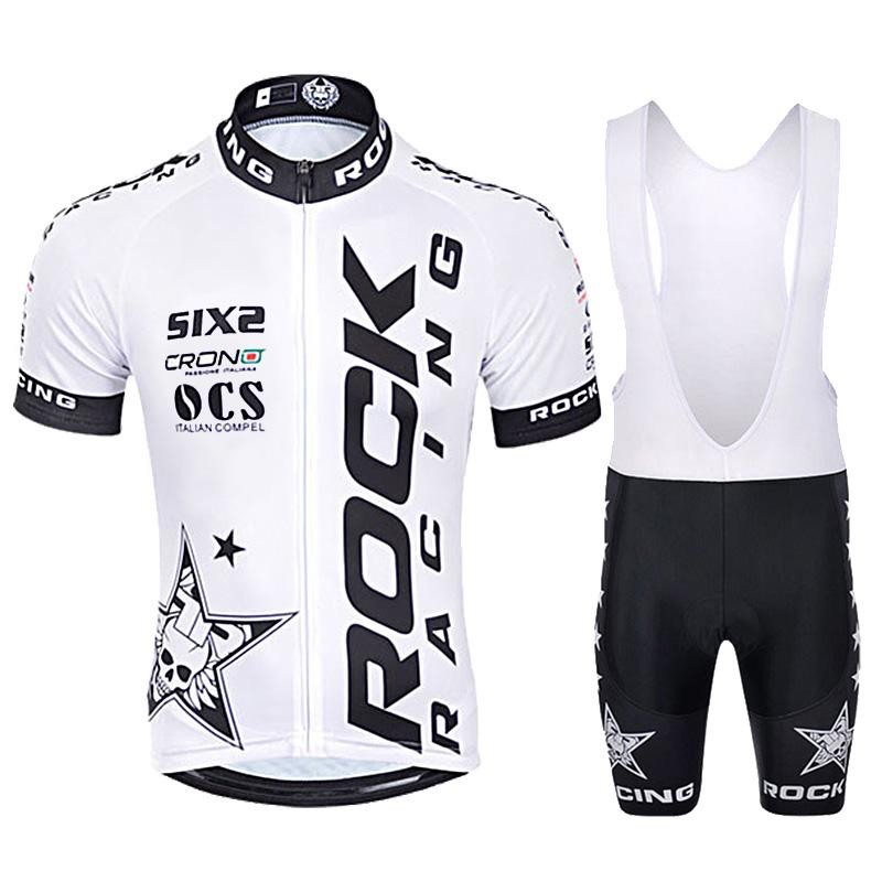 RockBros Summer Racing Cycling Jersey Set Men MTB Mountain Bike Bicycle Wear