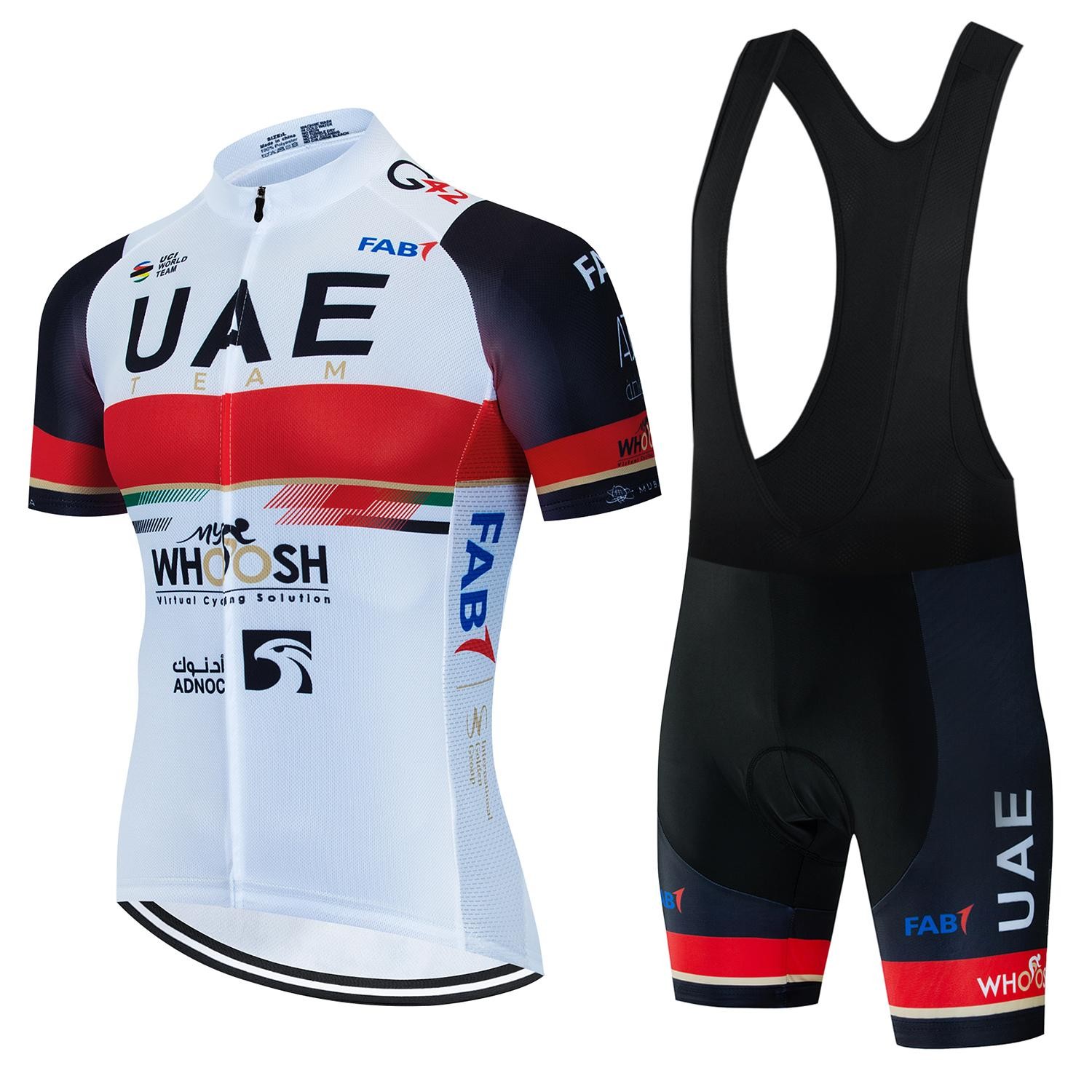 2026 UAE Men’s Cycling Jersey Set MTB Road Bike Bib Shorts Summer Wear