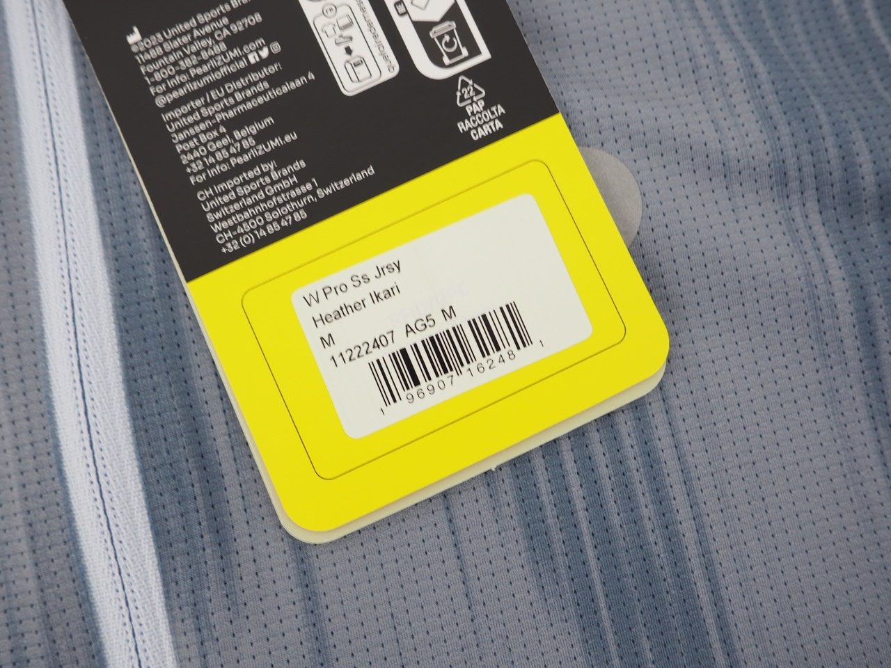 NEW! Pearl Izumi Pro Short Sleeve Cycling Jersey Women’s Medium Heather Ikari