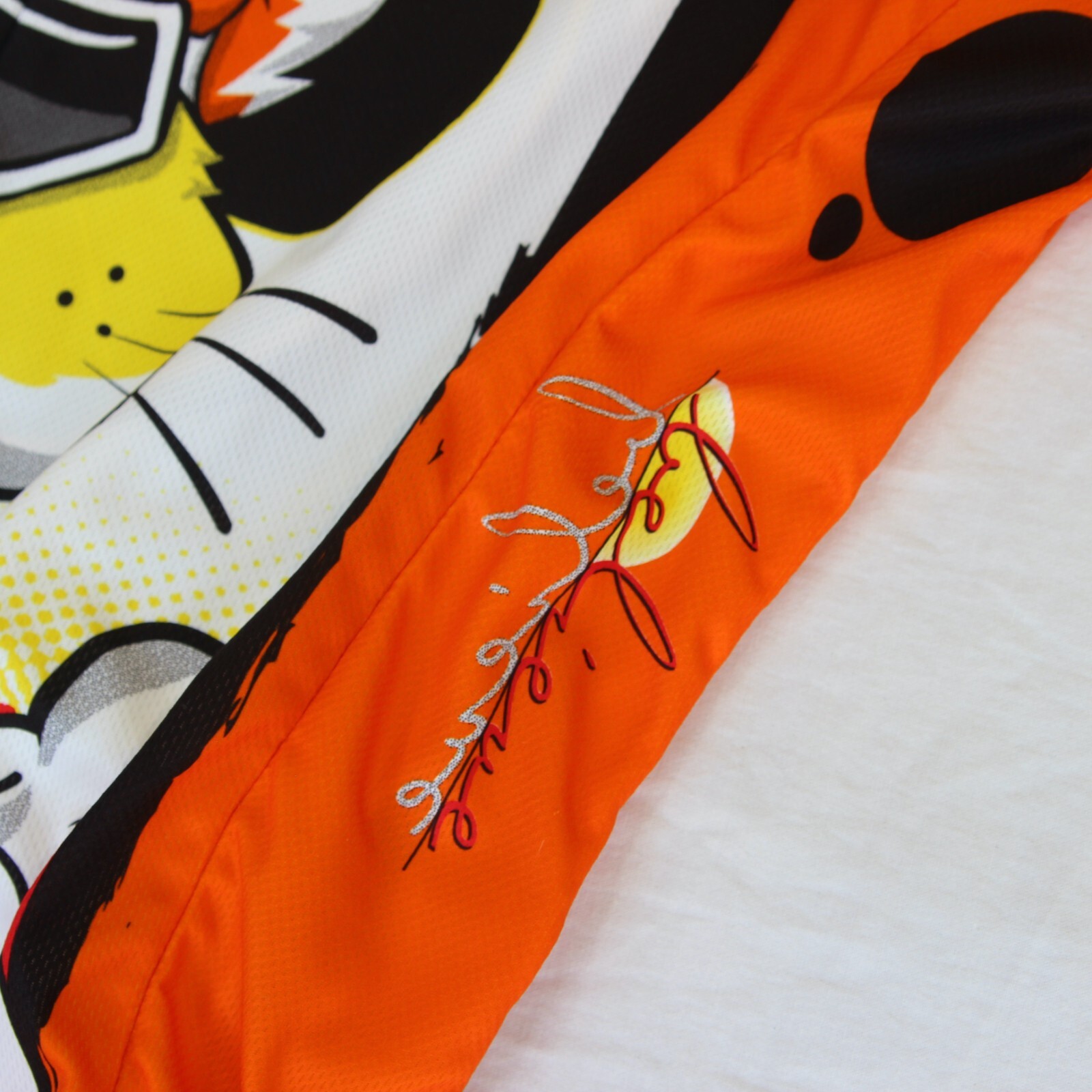 VOmax Cheesy Riders Bicycle Jersey Mens L Chester Cheetah Cheetohs MS 150 Tour