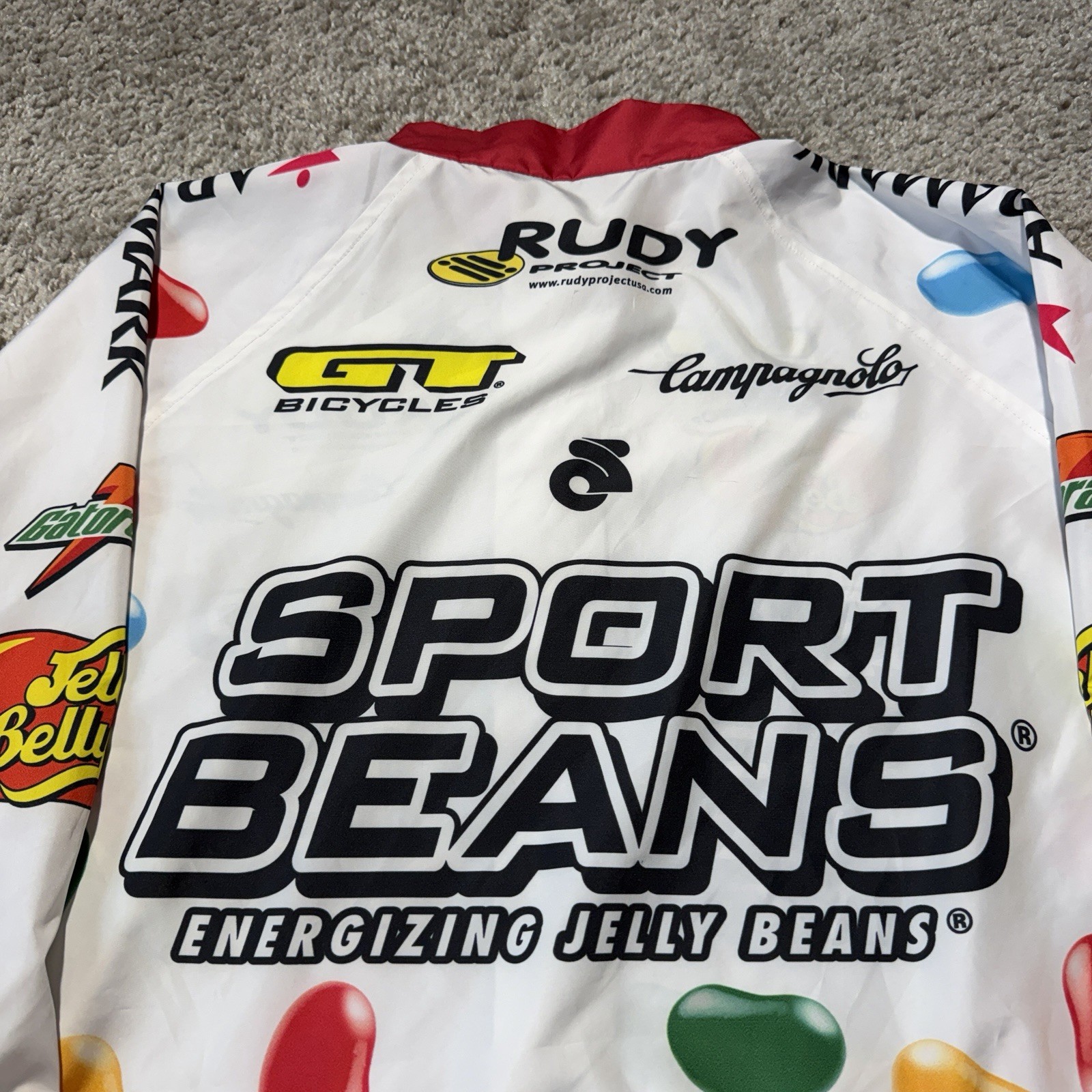 Champ Systems Cycling Long Sleeve Jersey Jacket Jellybelly Sports Beans Large