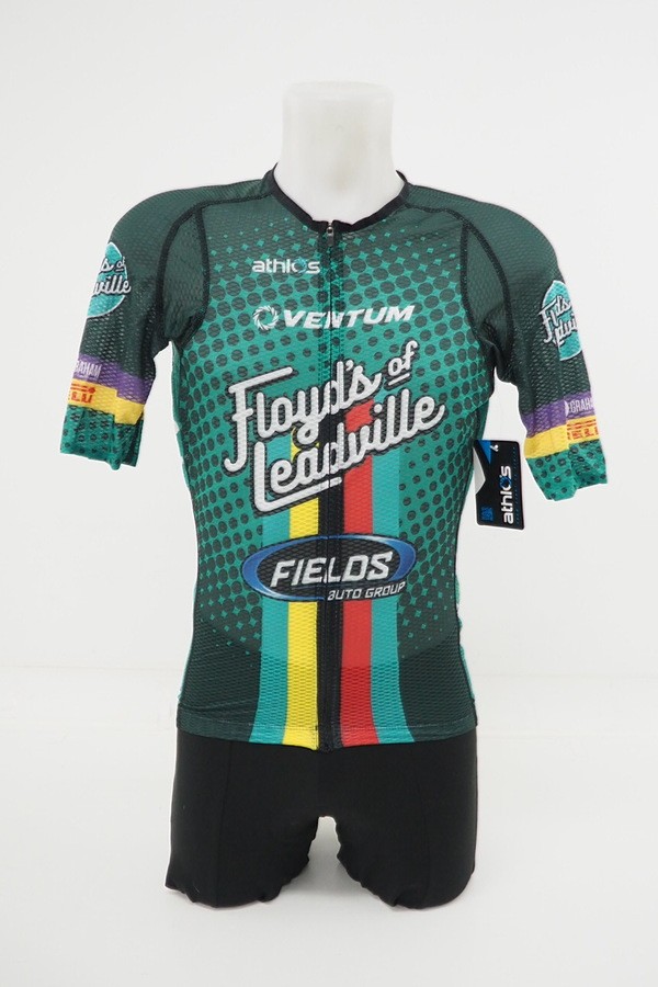 New With Tags! Athlos Sports Men’s Split-Zero Feather Cycling Jersey (Size XS)