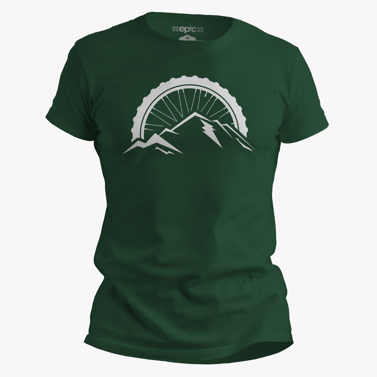 Alpine Rider MTB Cycling T-Shirt – Mountain Biker/Cyclist Short Sleeve tshirt