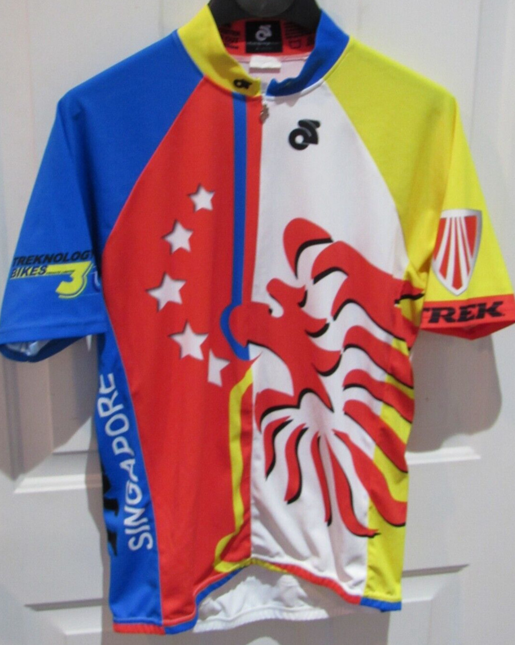 TREK CYCLING JERSEY Singapore multi-color men’s size XL Shirt