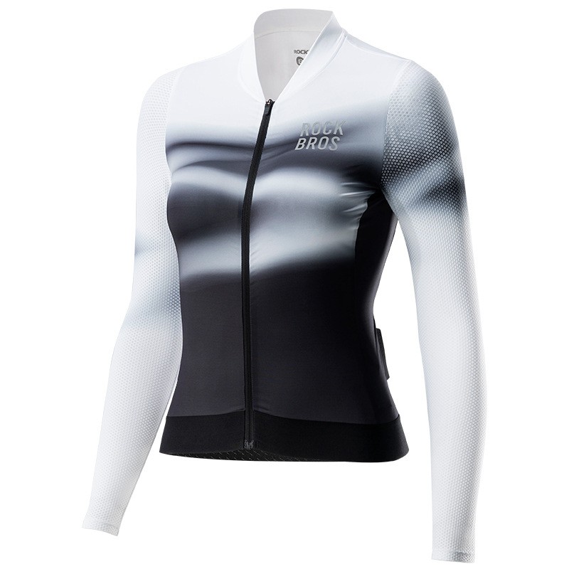 ROCKBROS Female Cycling Jersey MTB Road Bike Breathable Quick-drying Top Cloth
