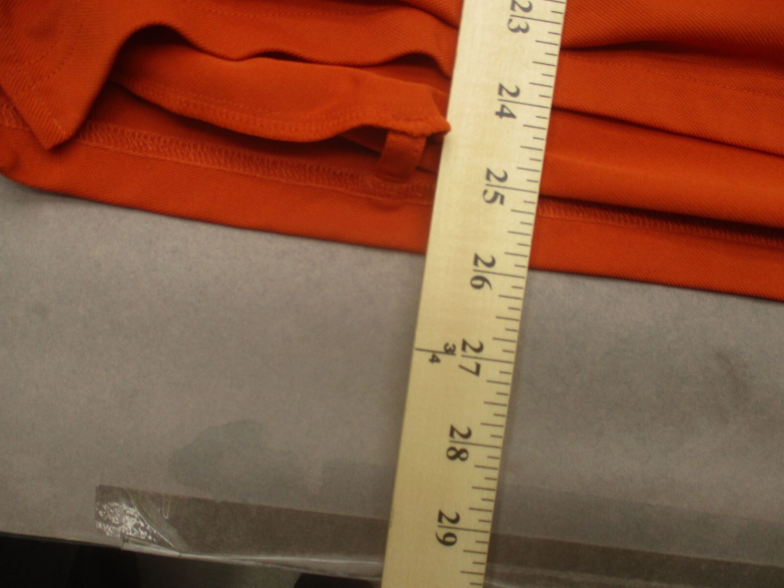NOVARA Size XL Mens Orange 1/2 Snap Collar Short Sleeve Cycling Polo Shirt 468