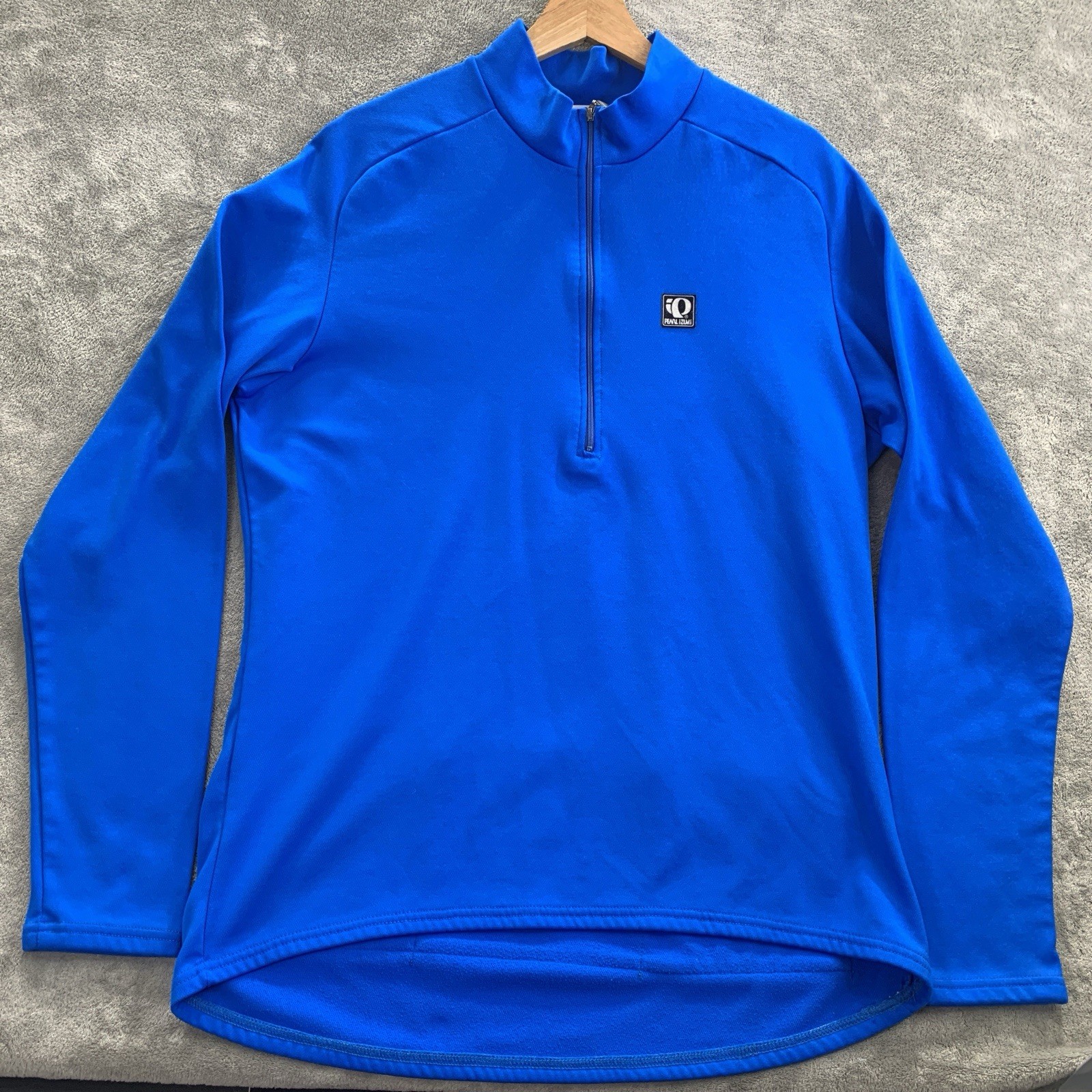 Pearl Izumi Jersey Mens XXL Blue Cycling Long Sleeve 1/4 Zip Bike Technical Wear