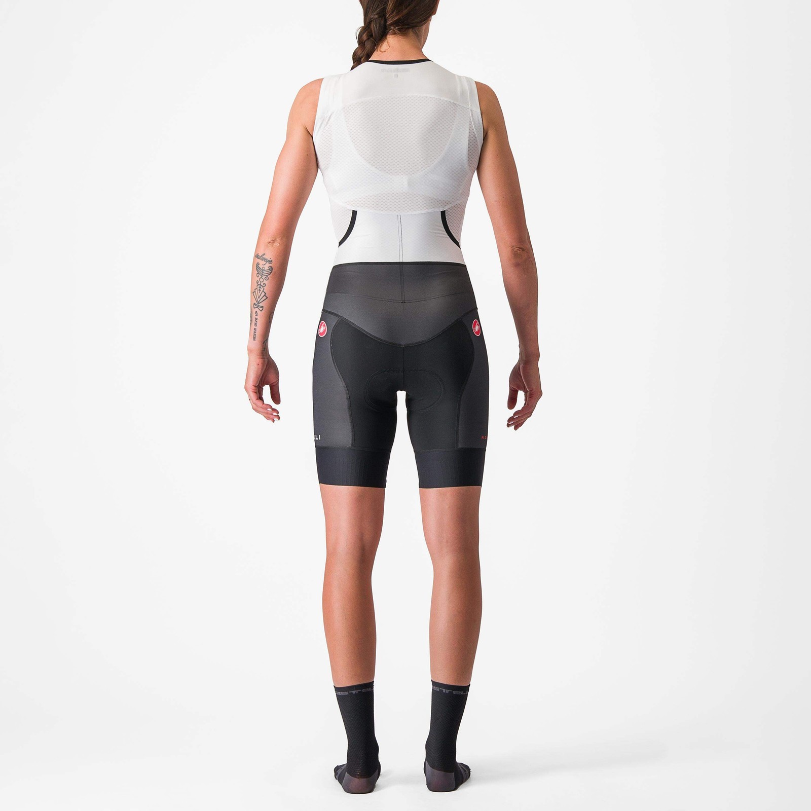 Castelli Free Sanremo W Suit Sleeveless-White/Black-L