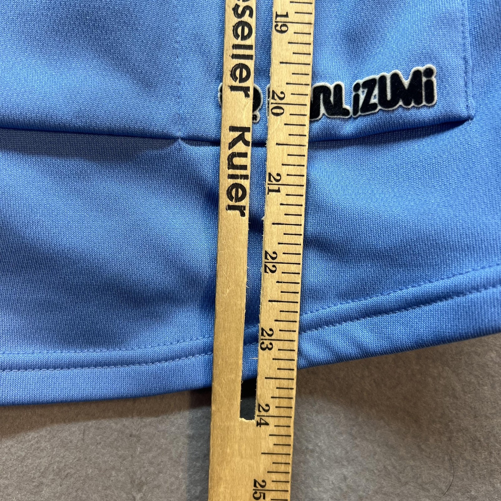 Pearl Izumi Cycling Jersey Womens Small Blue 1/4 Zip Macau Long Sleeve