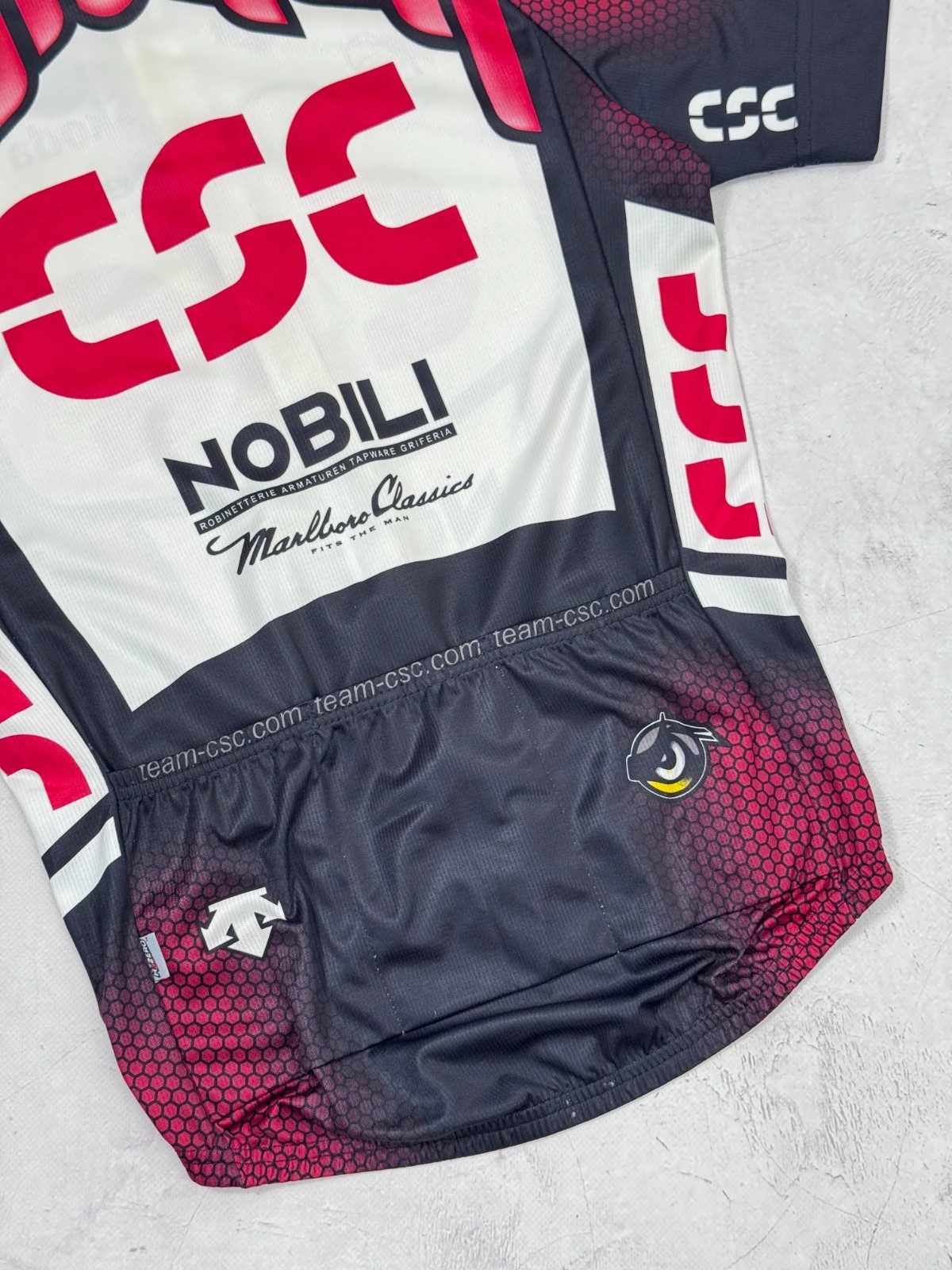 Descente CSC Skoda Man UCI 2006 Nobili Sis Cervelo Cycling Jersey size Small
