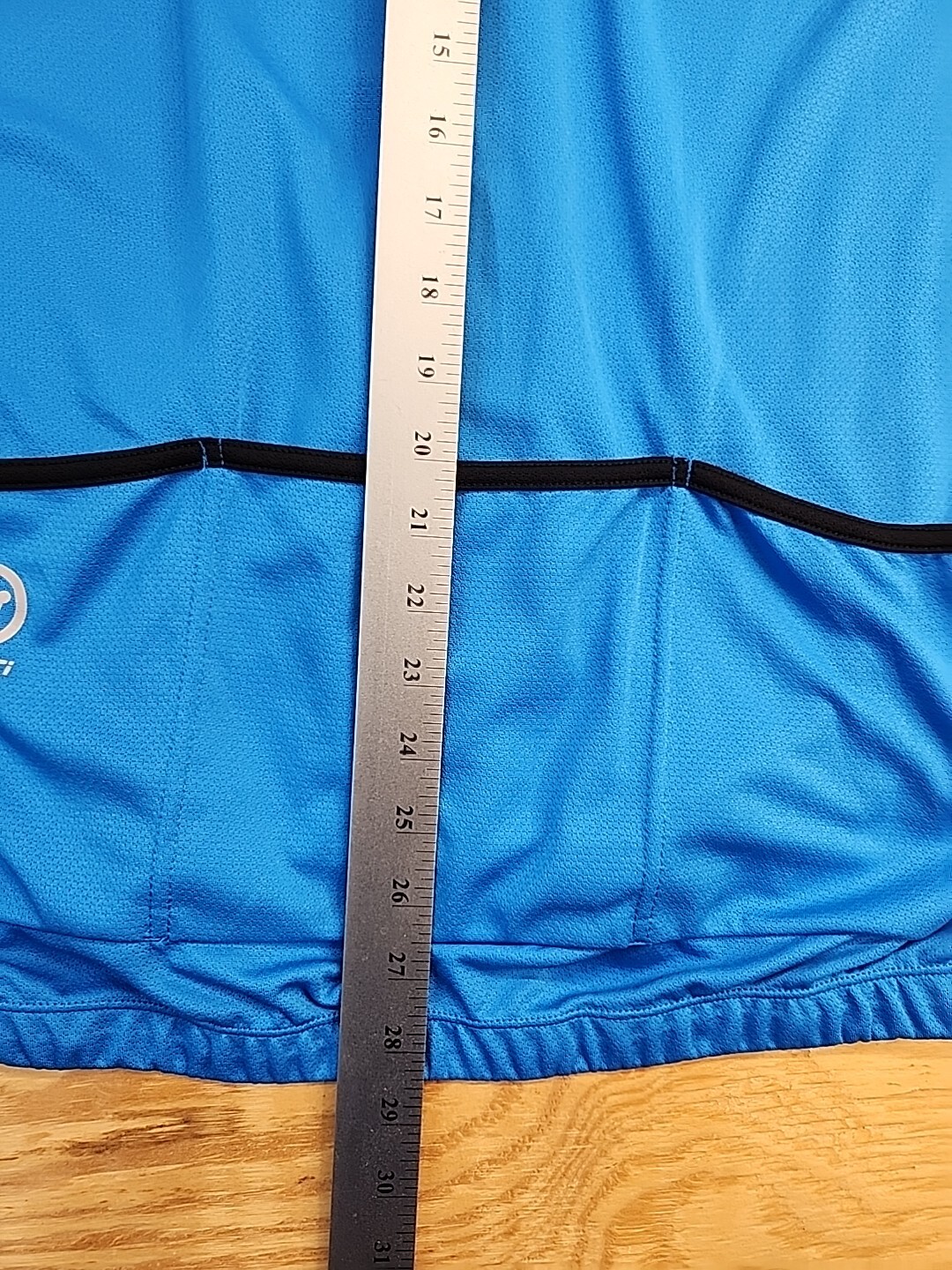 Canari 1/4 Zip Cycling Jersey Shirt Bicycle Blue Sporting Race Mens Large