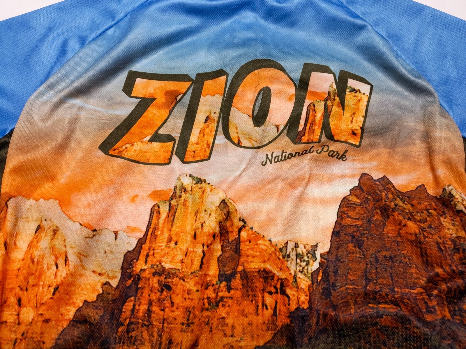 PRIMAL Zion National Park Cycling Jersey Full Zip Men’s XXL 2XL