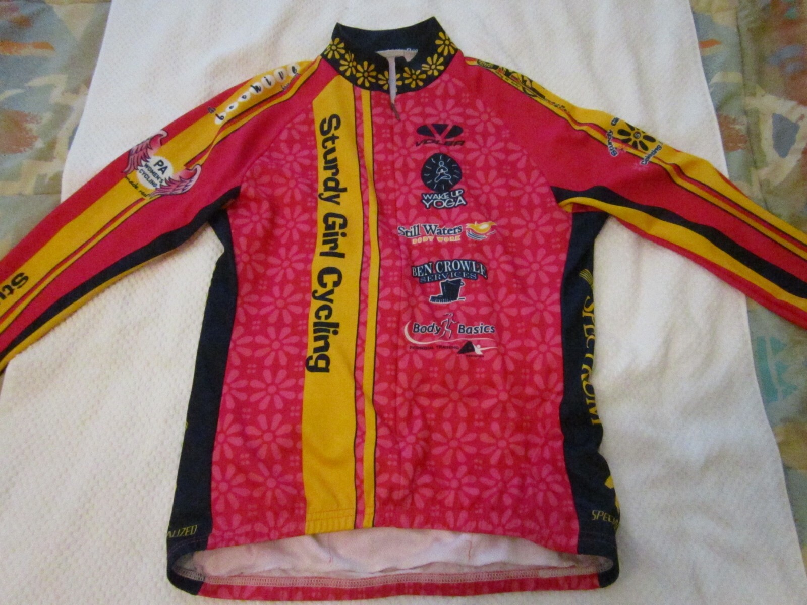 Sturdy Girl Cycling Long Sleeve and Long Pants Cycling Kit Medium