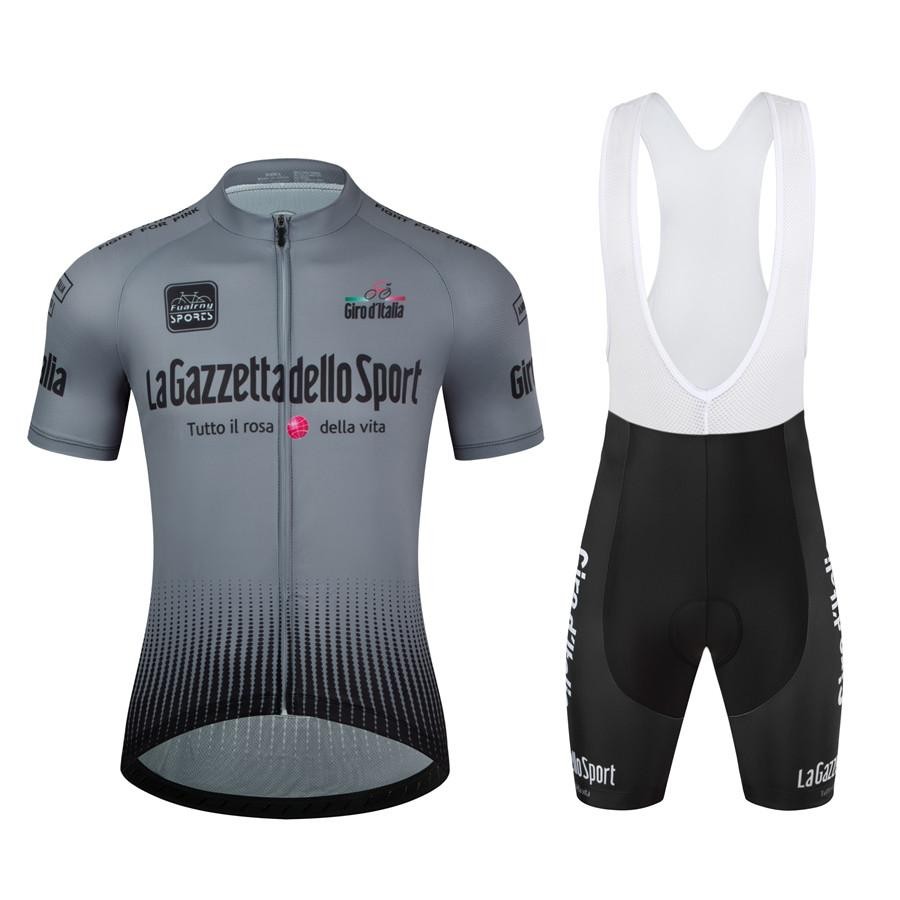 Tour Of Italy Cycling Jersey Set Summer Road Bike MTB Short Sleeve Sport Wear