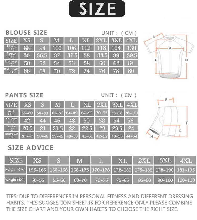 Youth 2025 Men’s Summer Cycling Jersey Set Short Sleeve MTB Bike Clothing