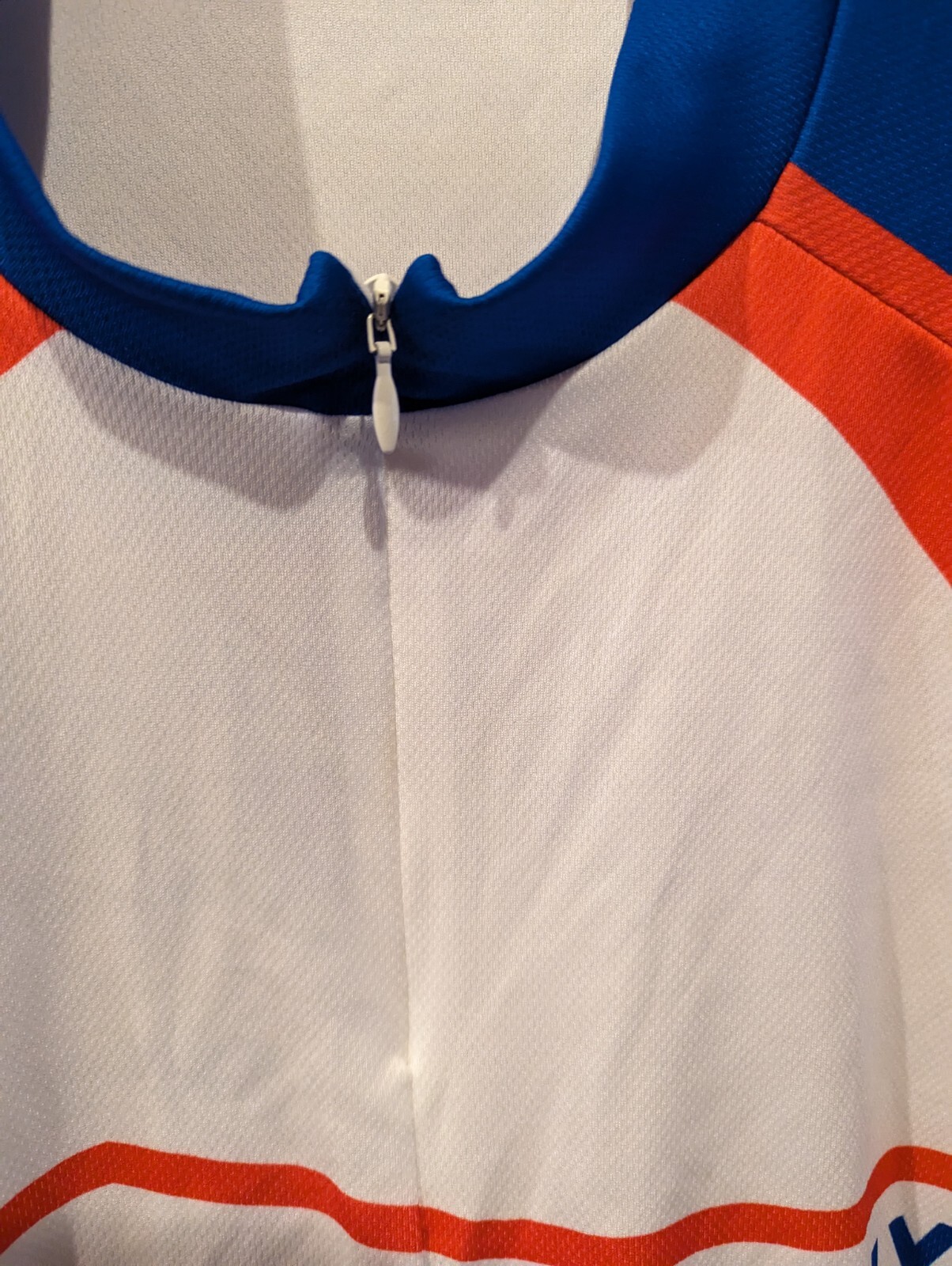 Men’s American Family Insurance Cycling Jersey Red White Blue Size XL