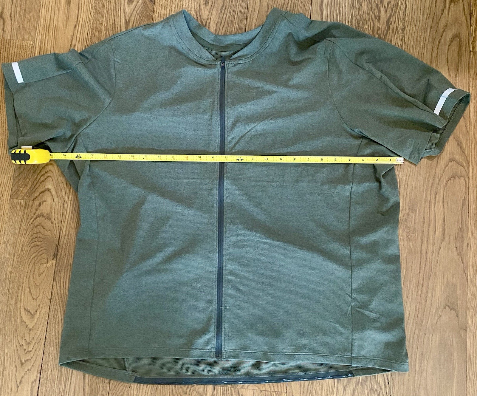 REI Co-op Junction Full Zip Cycling Jersey Green XXL