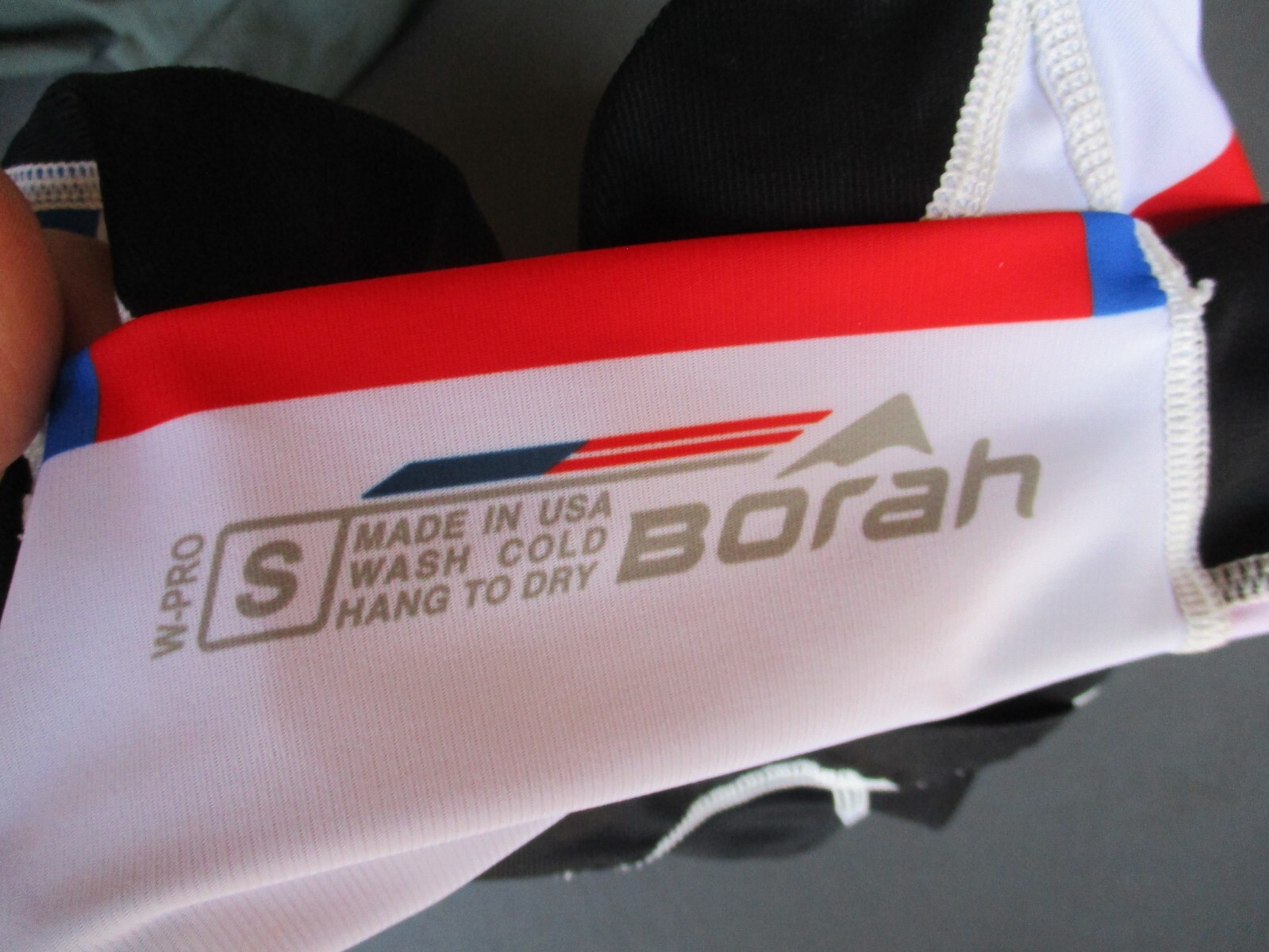 BORAH Cycling Padded Bib Shorts, Riding US made, small, Women’s? 20-28 waist