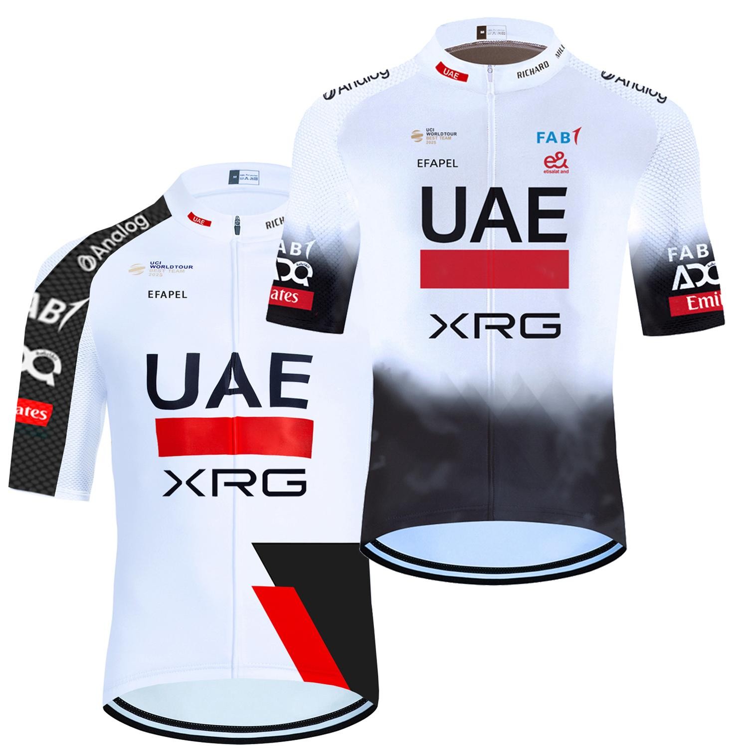 2026 UAE Team Cycling Jersey Men Quick Dry Summer Pro Bike Shirt