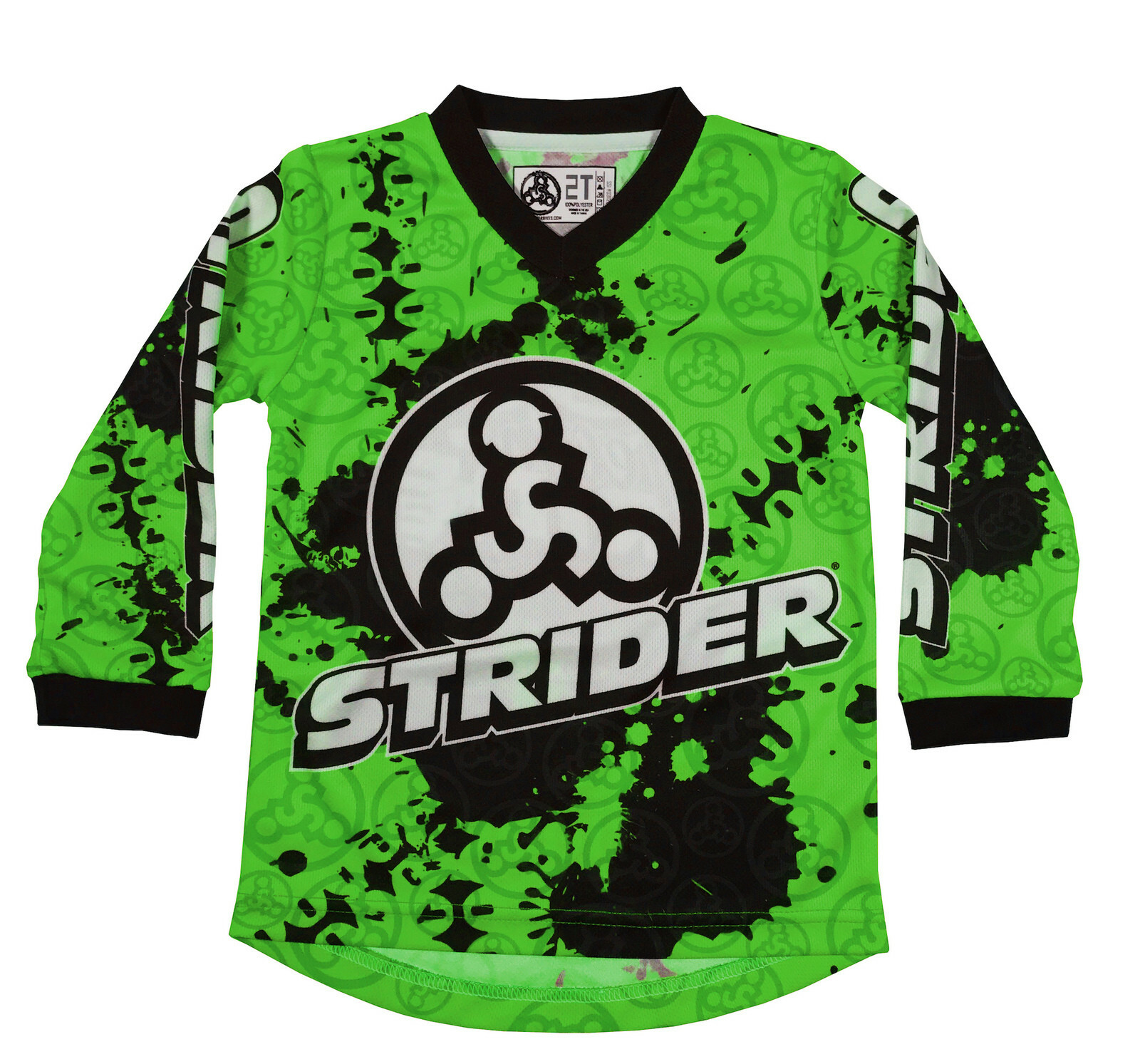 NEW Toddler Size Strider Race Jersey – Size 2 Green