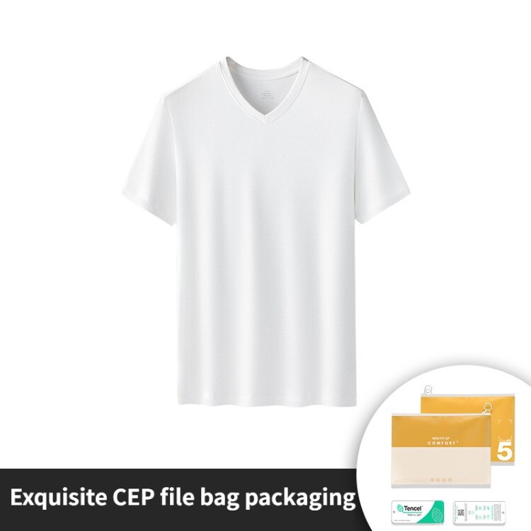 Men’s Short Sleeve T-Shirt Base Layer Casual Summer Comfortable Breathable Top
