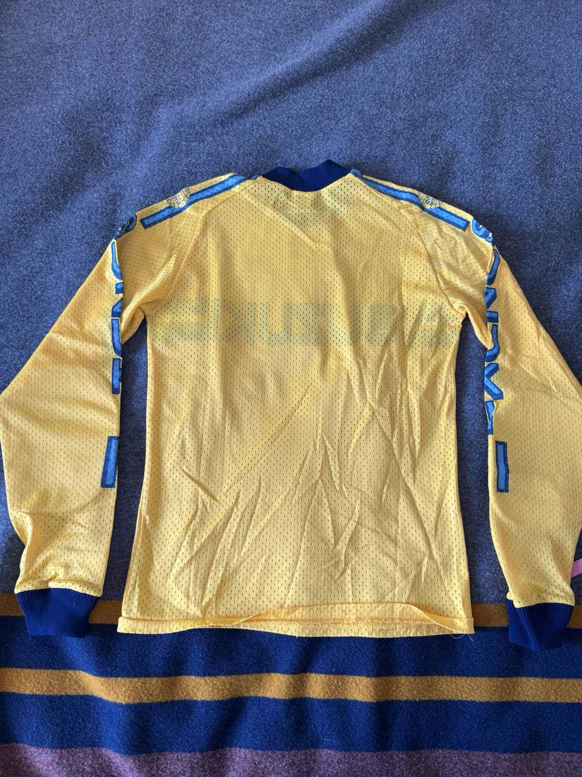 VTG Suzuki BMX Motocross Padded Mesh Long Sleeve Jersey – S/M Small Medium