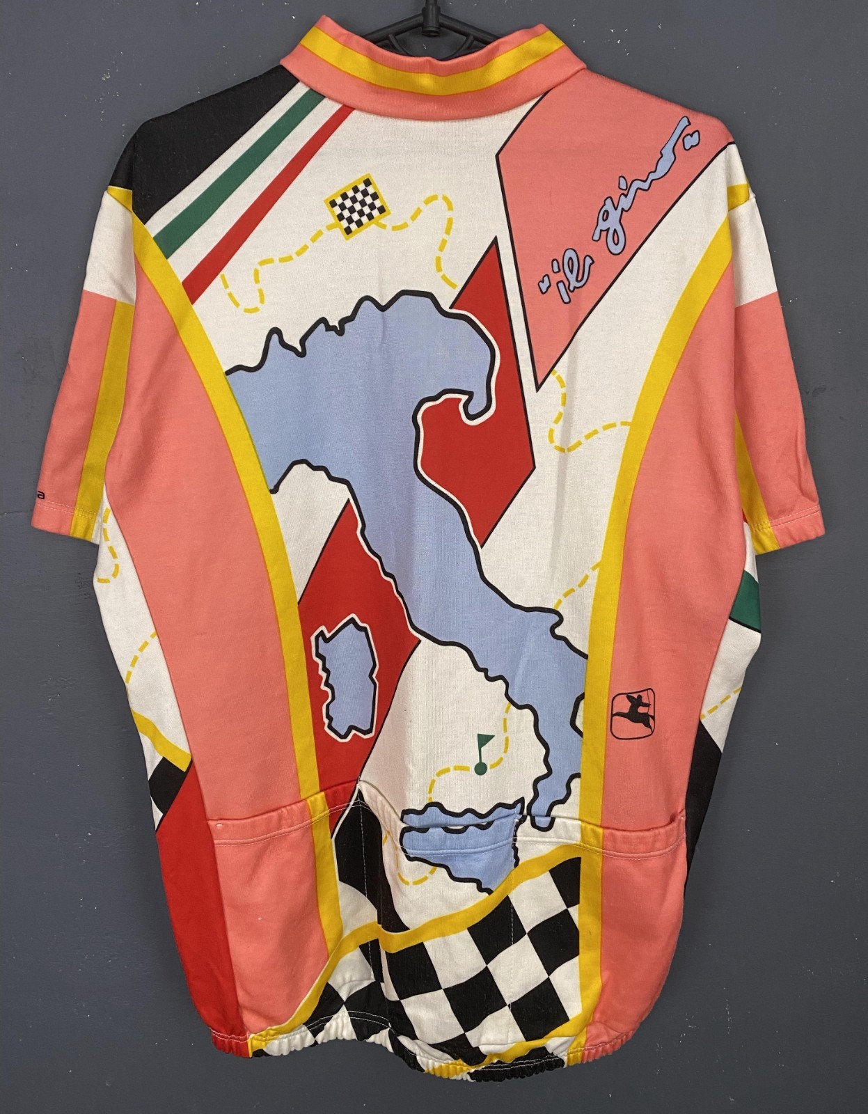 MEN’S GIORDANA ITALIA ITALY CYCLING CYCLES SHIRT JERSEY MAILLOT SIZE 3XL XXXL 7