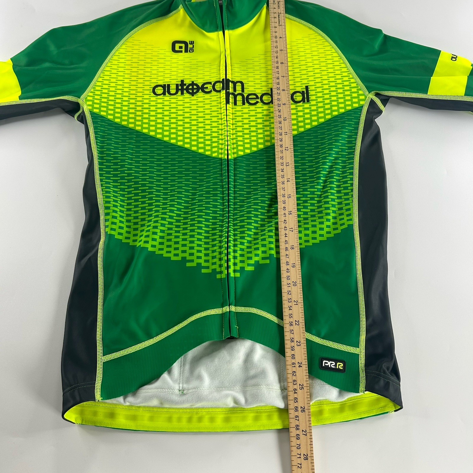 Ale Cycling Thermal Jacket XL Italy AutoTeam Medical Full Zip Winter Jersey