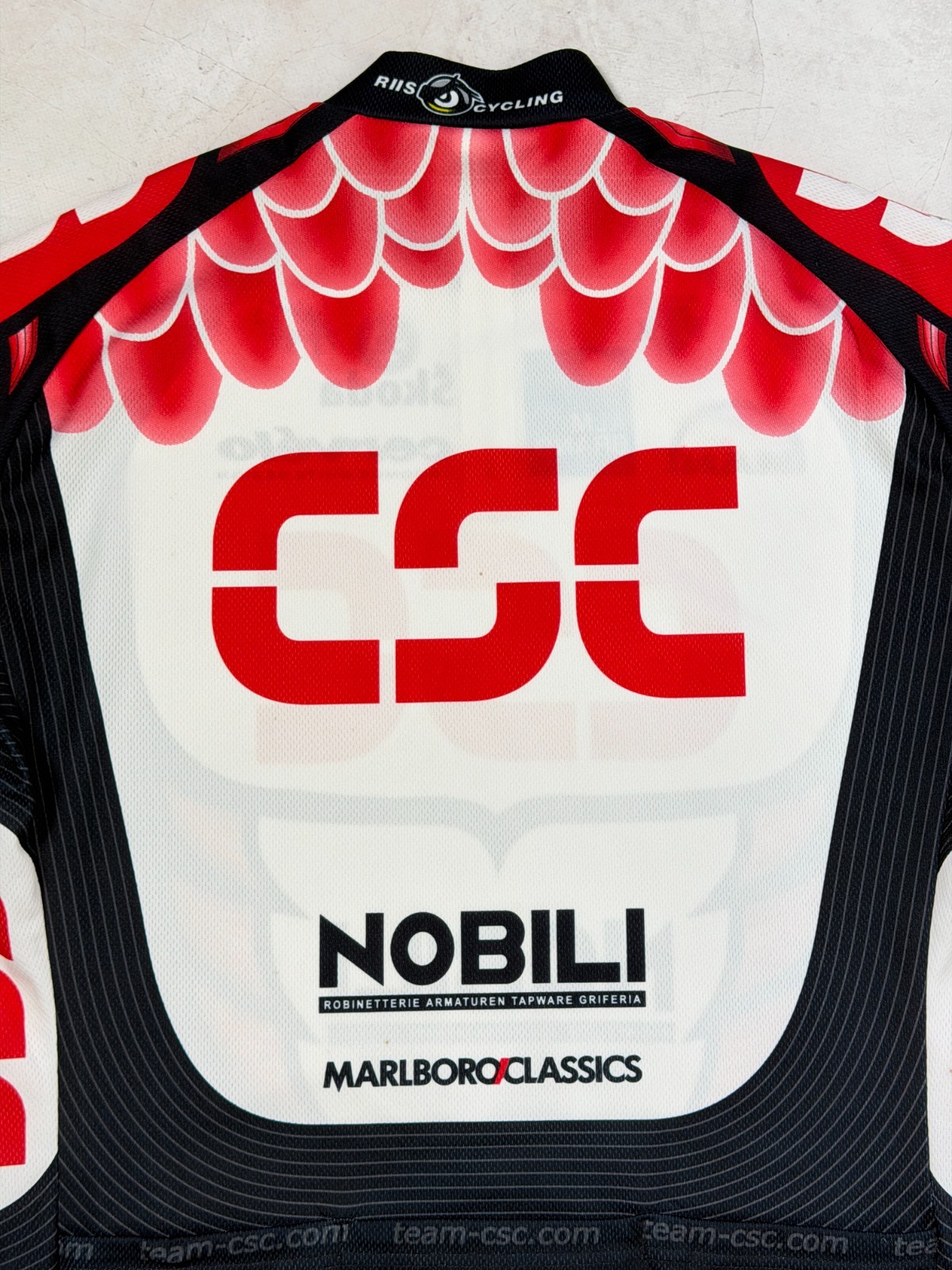 Descente Team CSC Skoda Man UCI Pro Tour Nobili Cervelo Cycling Jersey – 6 / L