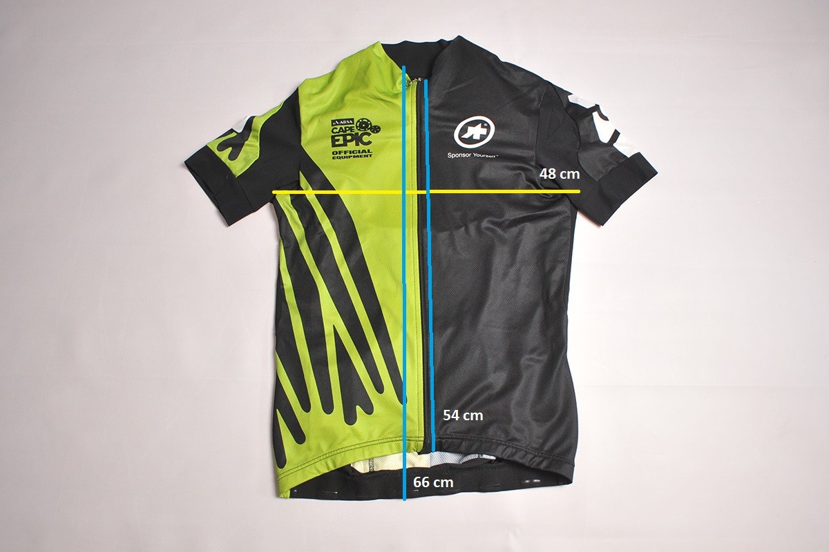 Mens ASSOS Cape Epic XC EVO7 Short Sleeve Cycling Jersey size M