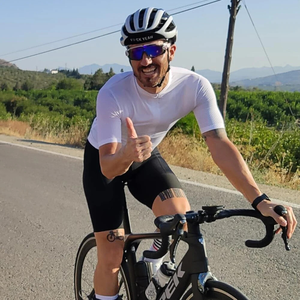 Men’s Summer Cycling Jersey Quick Dry Riding Breathable Bike Shirt Short Sleeve